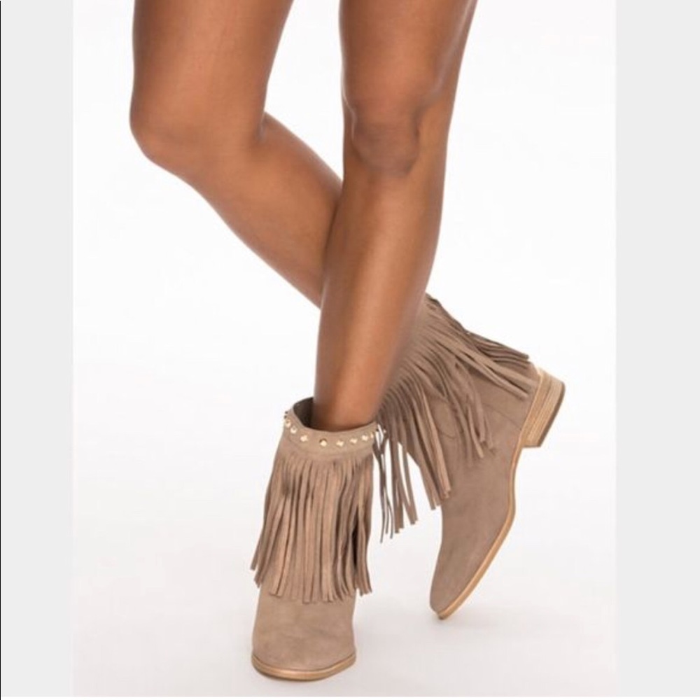 Michael Kors Billy Fringe boots